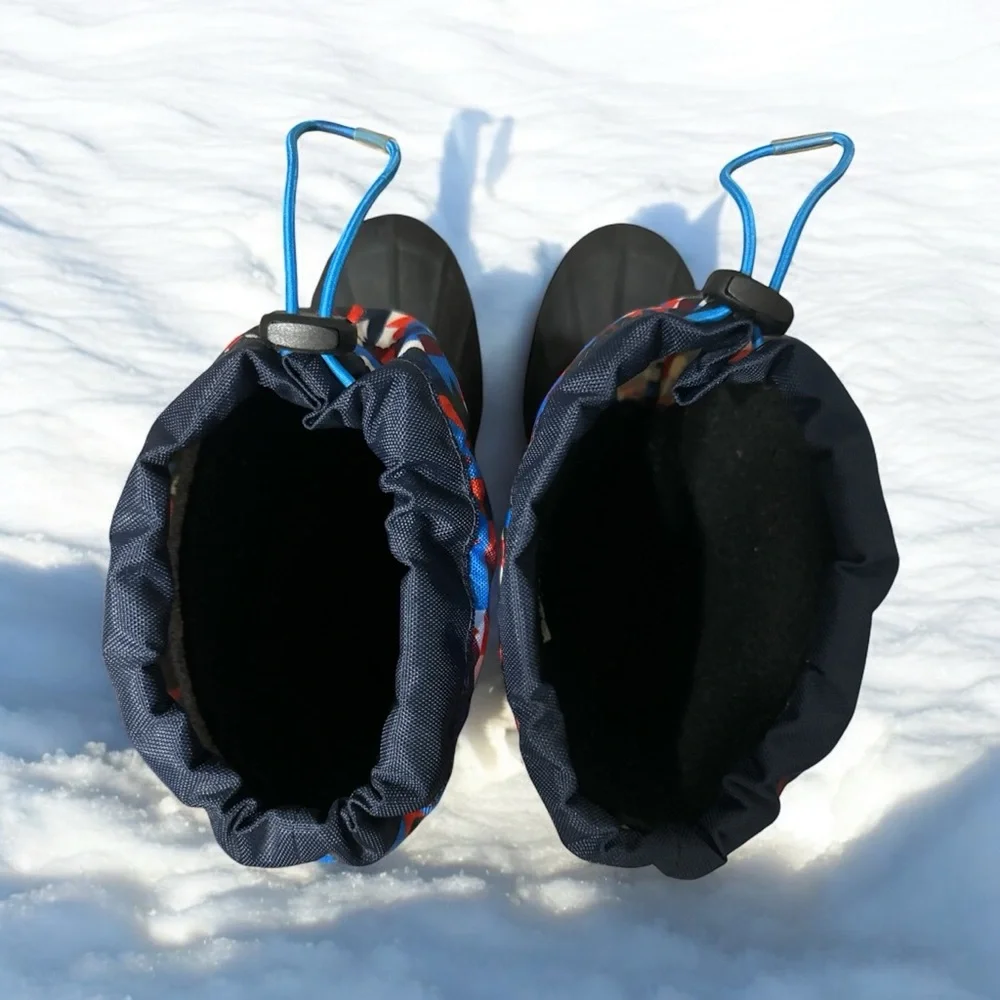 Columbia youth Powderbug‎ Plus Il Print Snow Boot-Girls Size 5